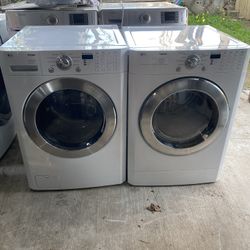 Set Of Washer And Dryer Gas LG Brand 