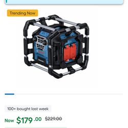 Bosch Cordless Bluetooth Jobsite radio