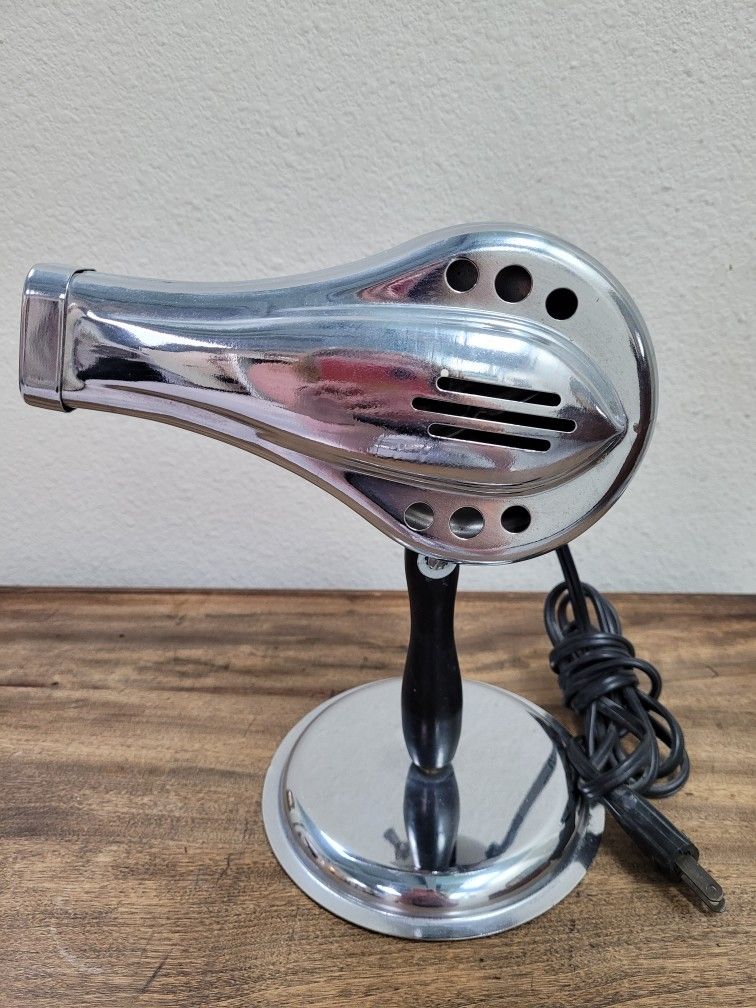 Chrome Vintage Hair Dryer 
