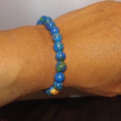 Azurite Stretch Bracelet 