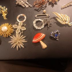 16 Women Brooch 