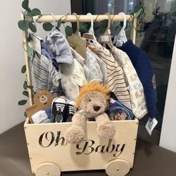 Custom Baby Gift Wagon