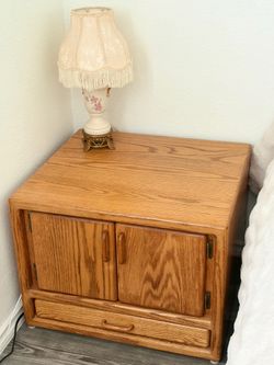 Two bedside tables