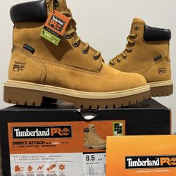 Men's Direct Attach 6" Steel Toe Waterproof Work Boot 