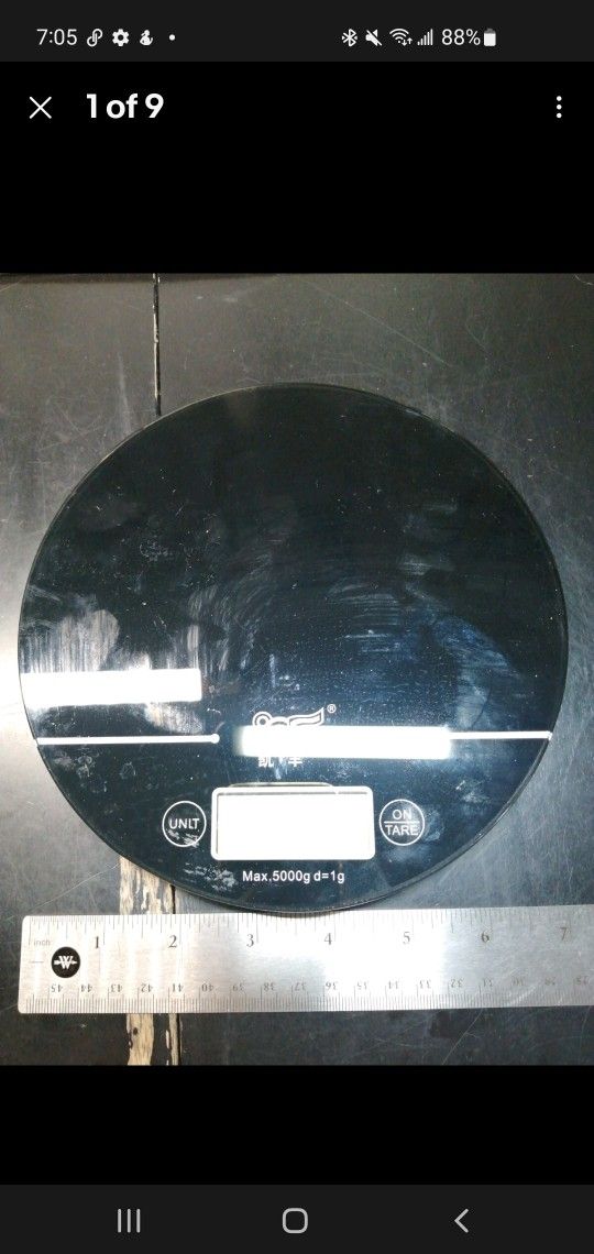 Kitchen scale W a new battery