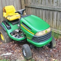 No Engine - 42" Deck Everything is good, except the Steering is stiff. New Steering Gear. 