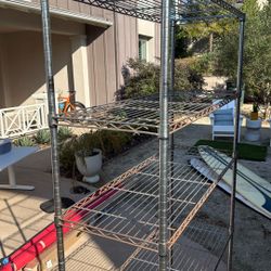 6’ Rolling Rack W Wheels