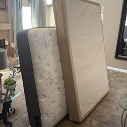 Mattress and box spring