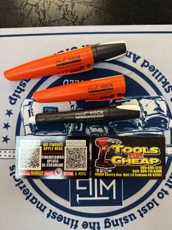 PICA VISOR MARKER- WHITE $12 EACH
