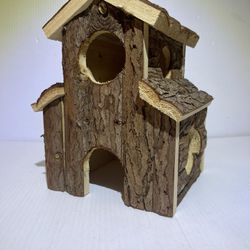 Wooden Gerbil Play House