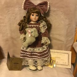 16 “ Porcelain Doll By Seymour Mann