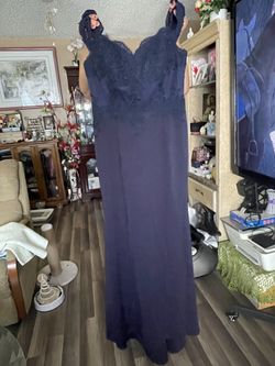 Navy Blue Bridesmaid Dress (XL)