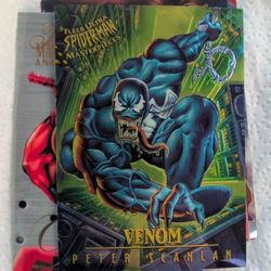 FleerUltra Spiderman "Venom" Mint