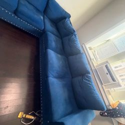 Sectional Couch & Ottoman 