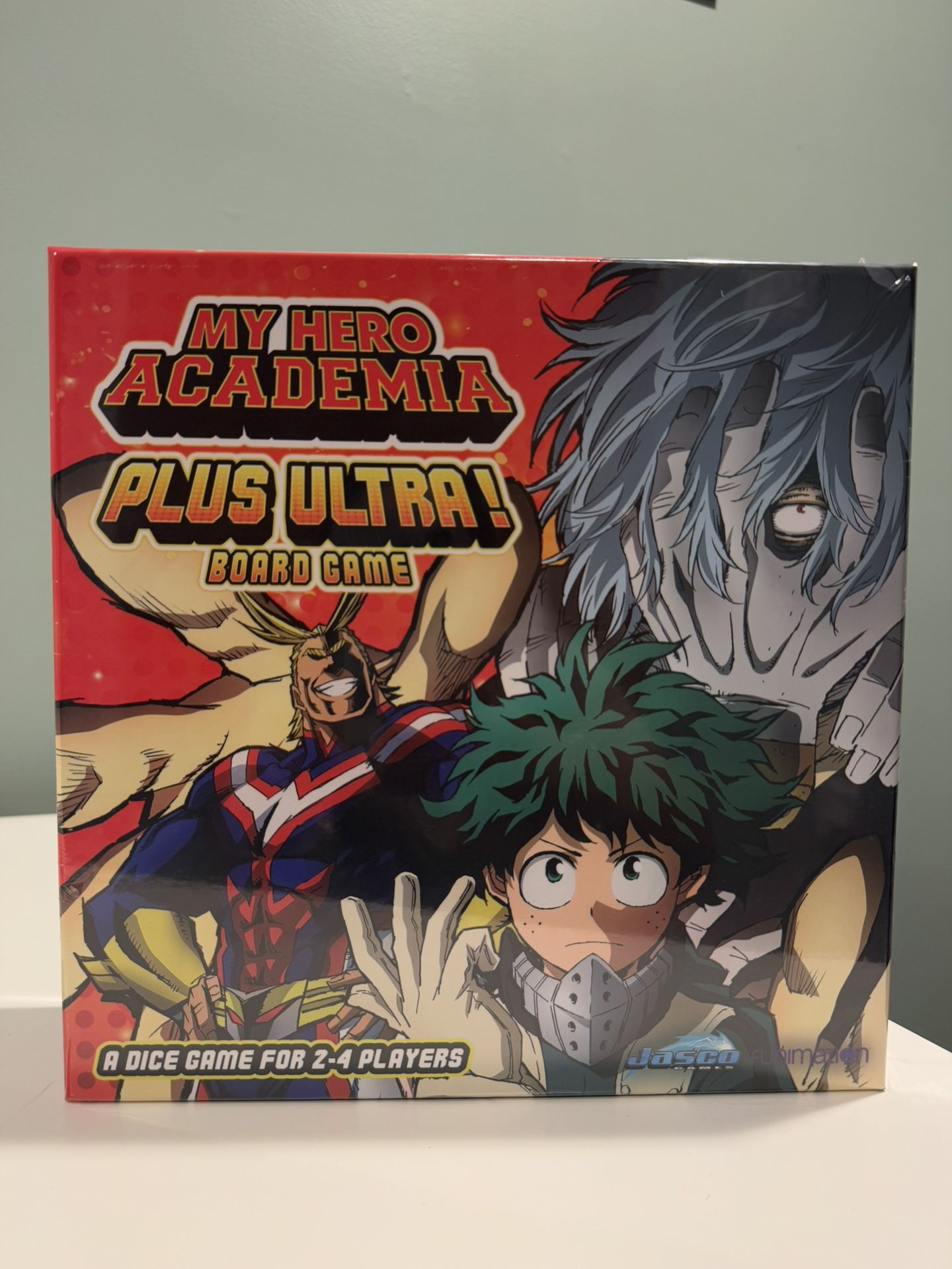 My Hero Academia Plus Ultra! Dice Anime Board Game 2-4 Players 12+ Sealed