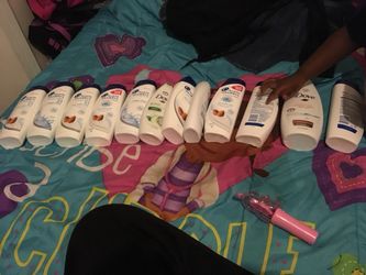 Head and shoulders and dove body wash