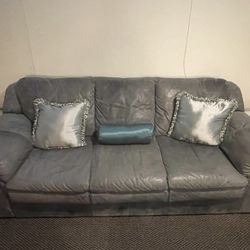 Leather Living Room Sofa Set