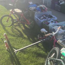 Garage Sale Saturday Bikes, Clothes & more