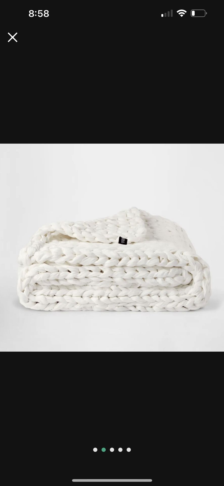 Knitted Blanket