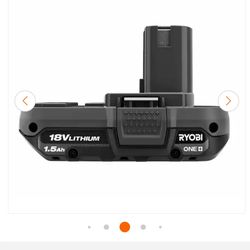 RYOBI 18 V Lithium 1.5 Battery