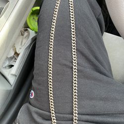 Gold Plated Diamond Cut Chain