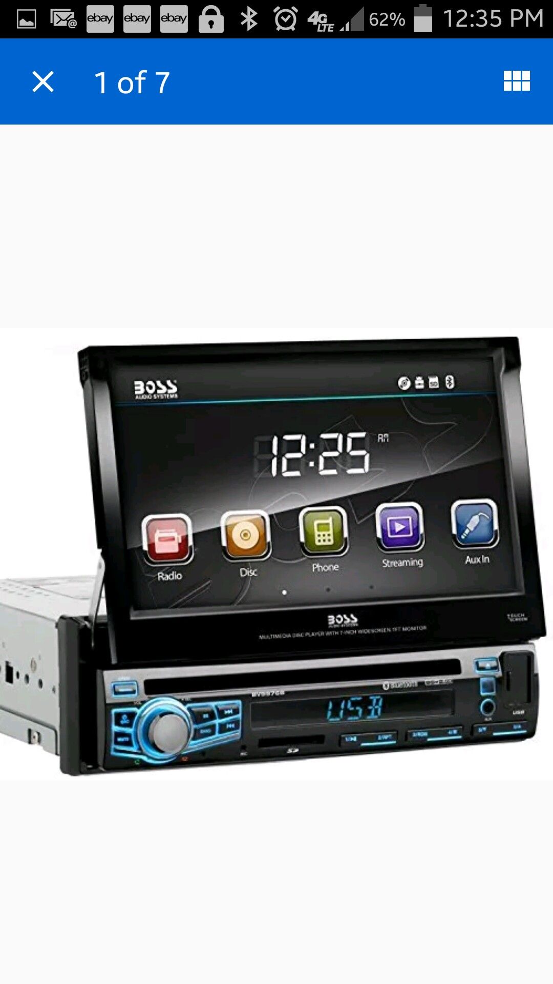 BOSS car stereo .model BV9976B