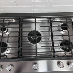 Kitchenaid 5 Burner Gas Range top 