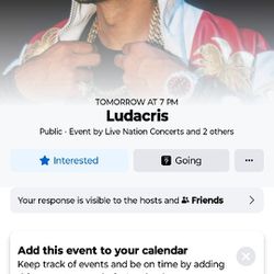 2 Ludacris Concert Tickets 