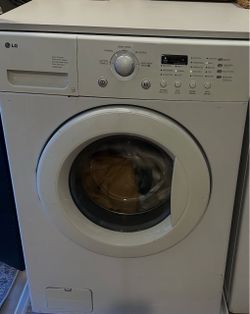 LG Front Load Washing Machine White