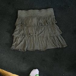 Layered Vintage Ruffle Skirt