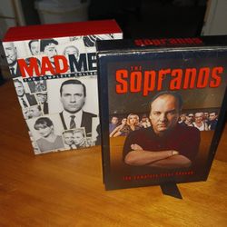 The Sopranos Complete First Season Mad Men The Complete Collection Brand New
