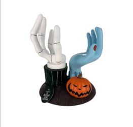 New Limited Edition online only bath and body works Nightmare before christmas jack & sally 3 wick candle holder