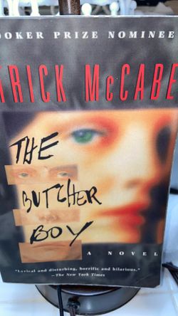 Book : Patrick Mccabe The Butcher Boy , a novel,Booker prize nominee