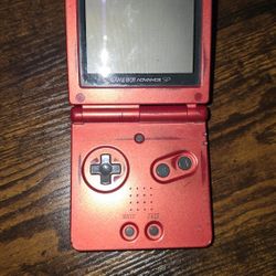 Gameboy SP Red