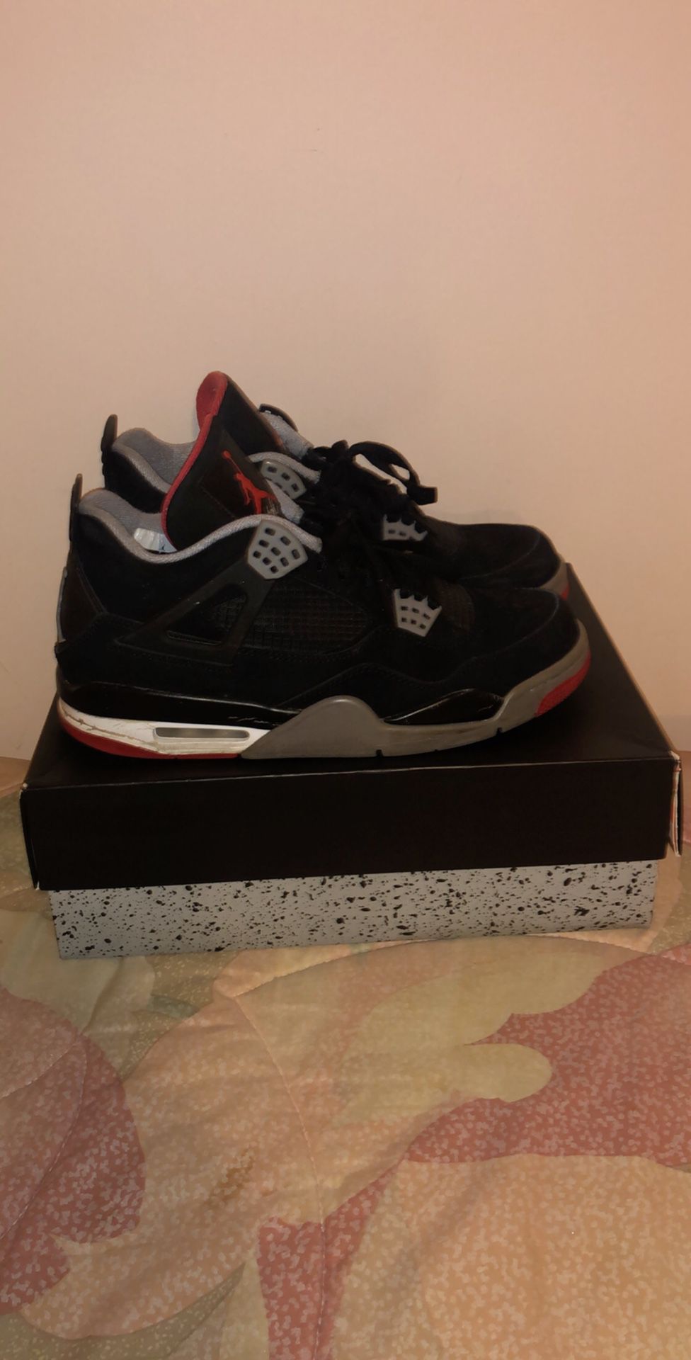 Jordan 4 Retro Black Cement 2012 Size 10