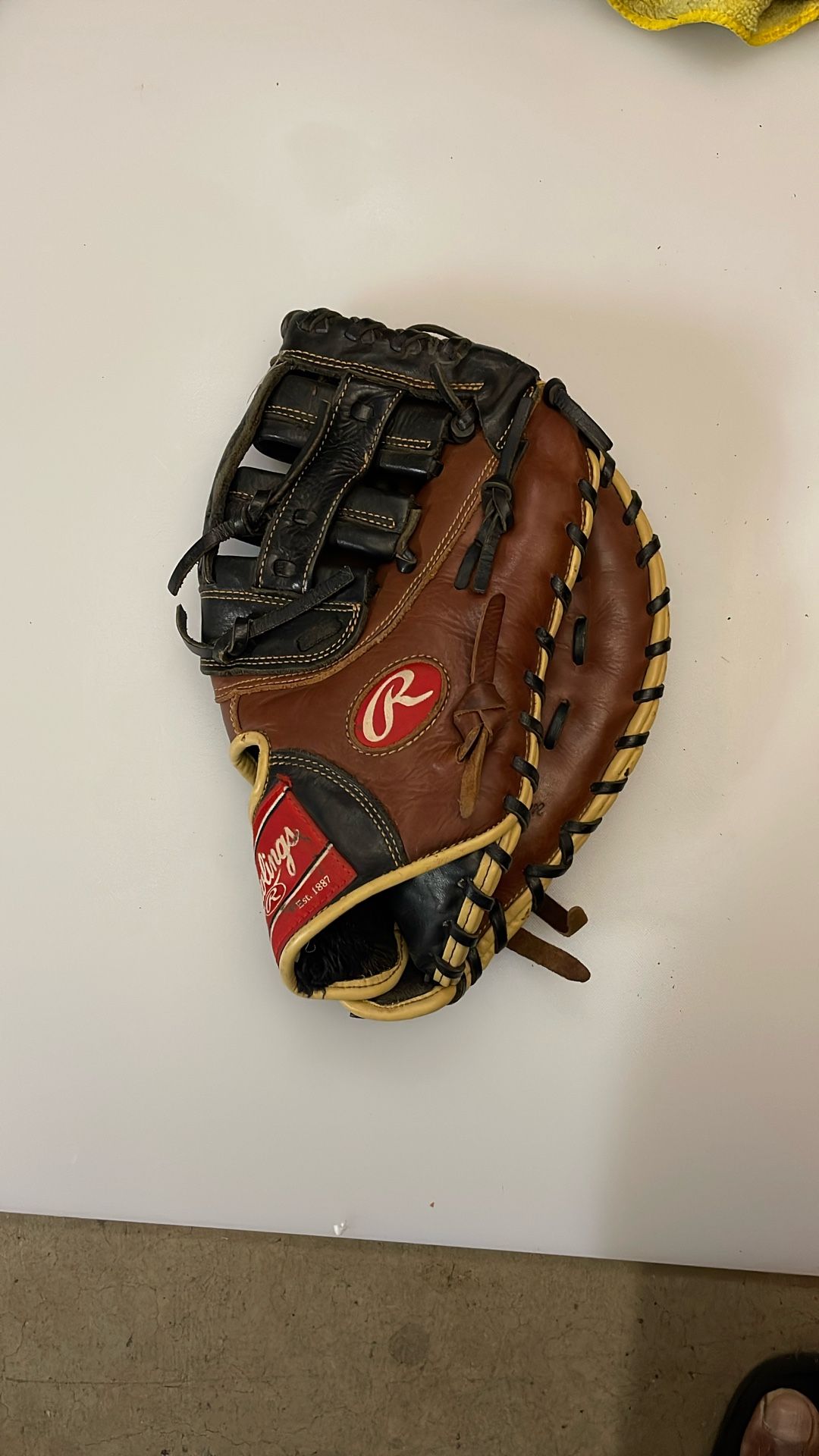 Rawlings Sandlot 12.5" Baseball First Base Mitt: SFM18 - Left Hand Thrower