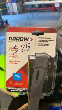 Arrow staple gun hammer tacker