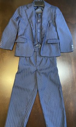 Boys BJK 3 Piece Suit W/ Jacket Sz 6
