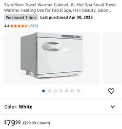 Heat warmer for towels
