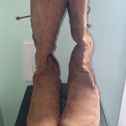 Chestnut Biker Boots Girls 11c