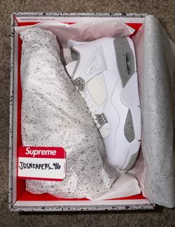 Jordan 4 White Oreo