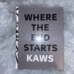 2017 HARDCOVER KAWS “WHERE THE END STARTS” sealed Book. 