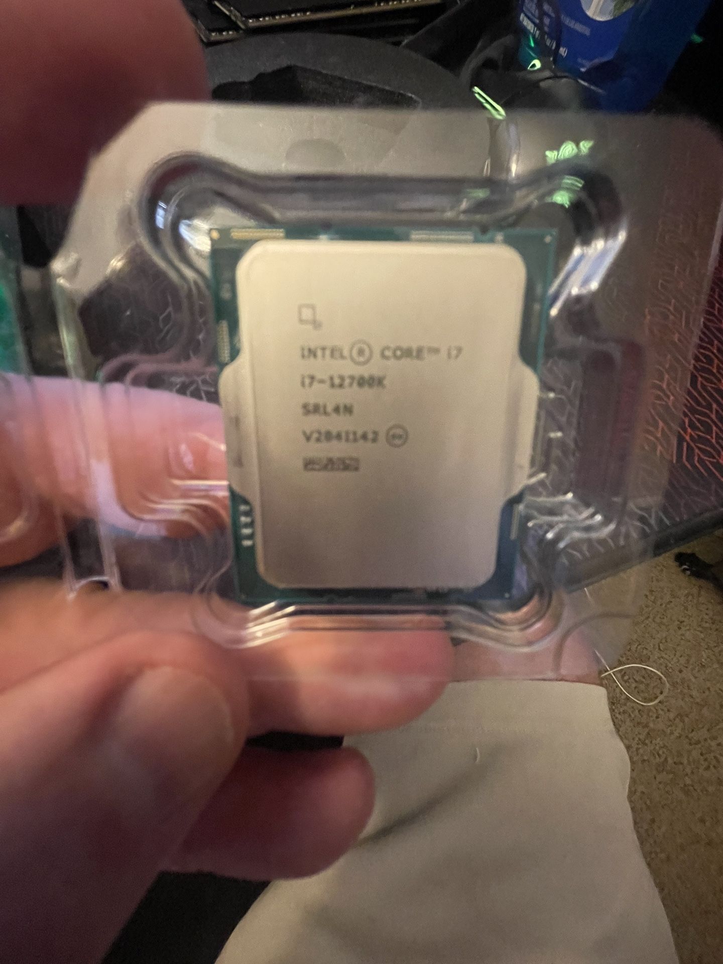 Intel 17 12700k CPU, 32gb Ddr4 3200 MHz Ram