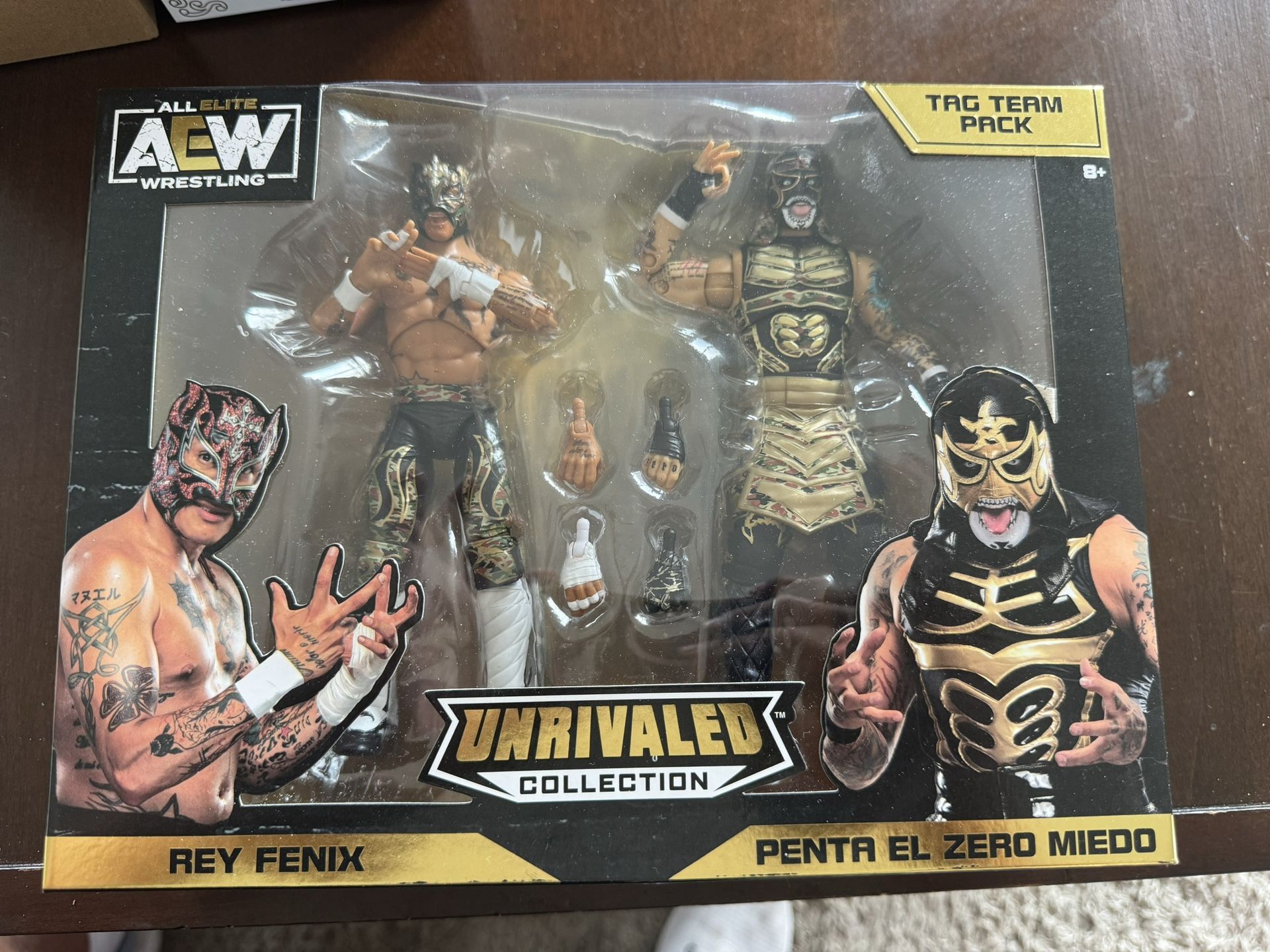 Amazon exclusive Lucha bros 2 pack