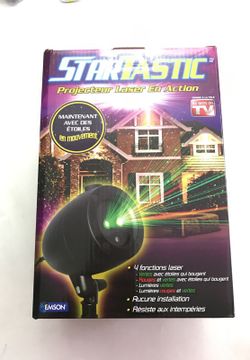 Startastic action laser projector see on tv