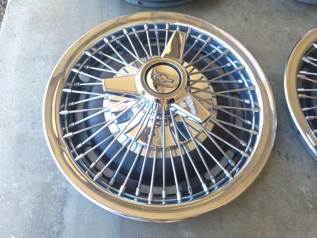 Chevy Wire Hubcaps for Sale in Claremont, CA OfferUp