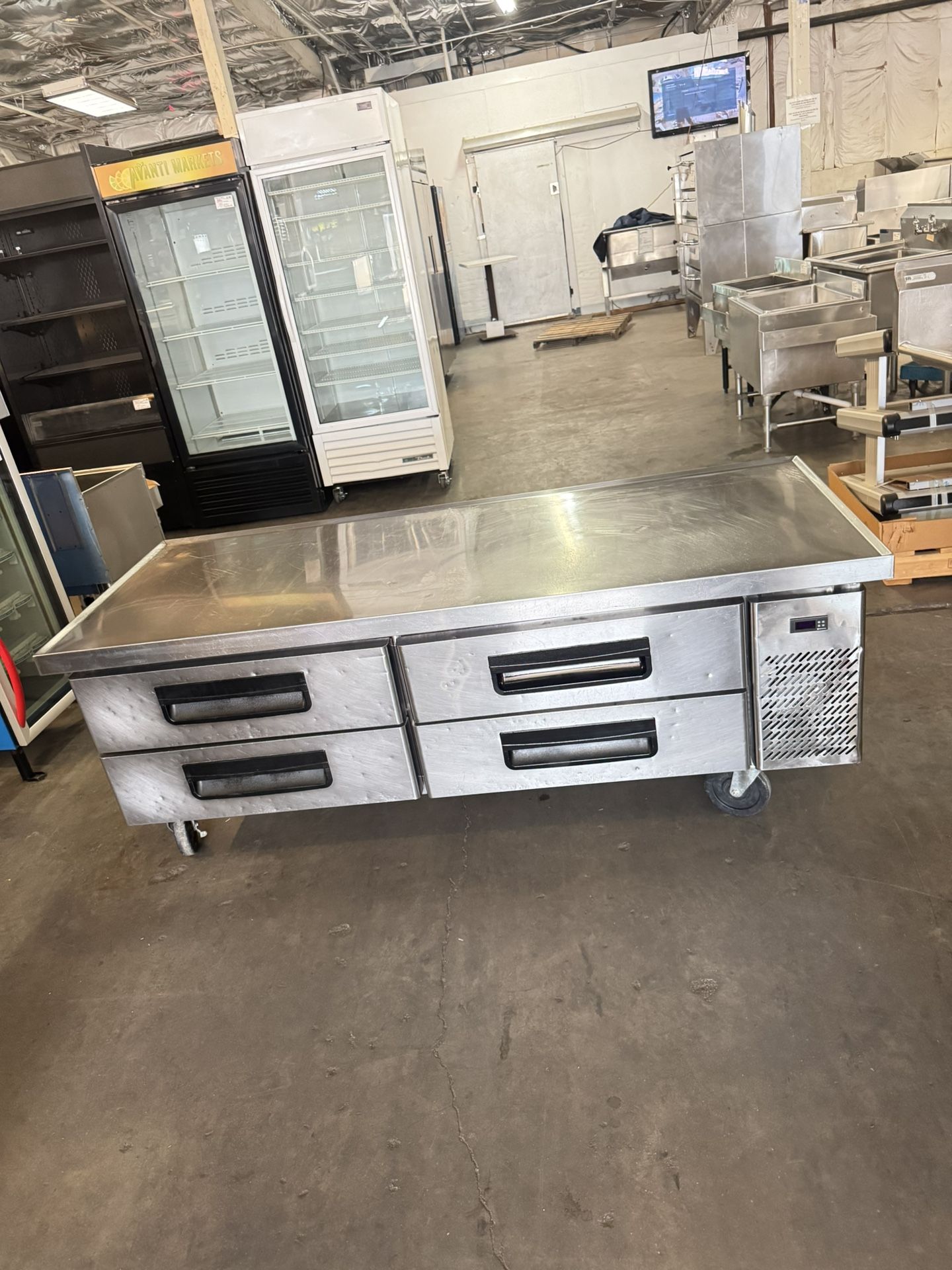 Refrigerated Chef Base Equipment Stand BLUE AIR BACB74M