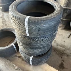 Set Of 4 245-40-R17 Tries 