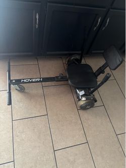 Hover board with go kart