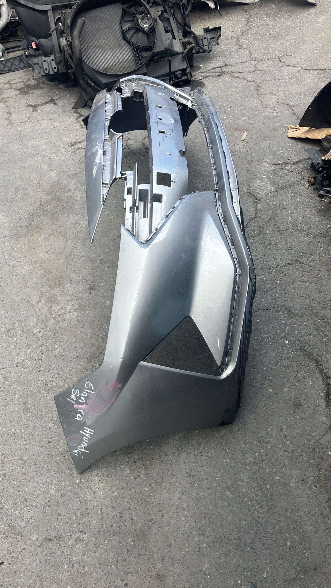 2019 Hyundai Elantra Sel Front Bumper Cover